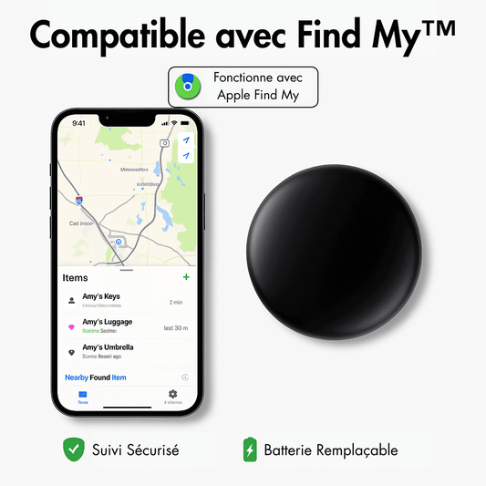 ïsnano™ – Mini Traqueur Bluetooth Intelligent
